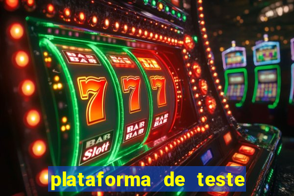 plataforma de teste pg demo